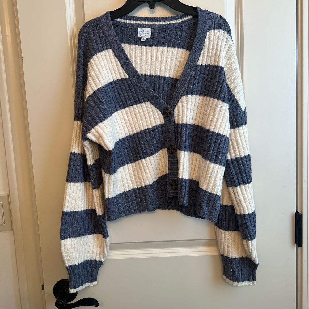 Francesca’s Blue/White Sweater